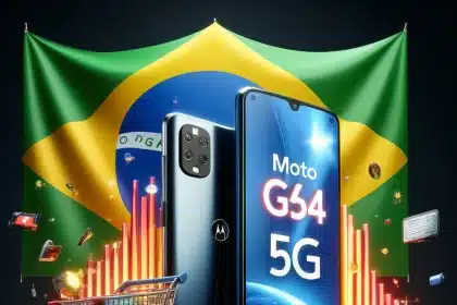 Celulares moto g54 5G e moto g84 5G estão na lista dos smartphones mais vendidos no Brasil