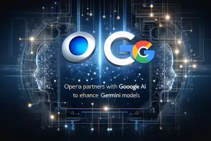 Navegador Opera anuncia parceria com Google para fortalecer inteligência artificial com Modelos Gemini