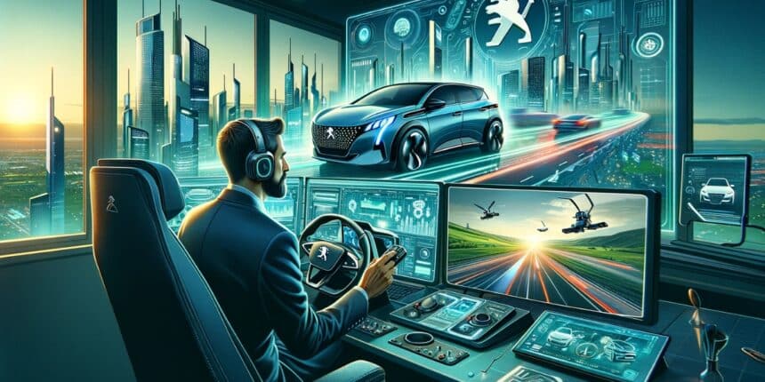 Peugeot e Vay investem em teledriving, o 'motorista home office'