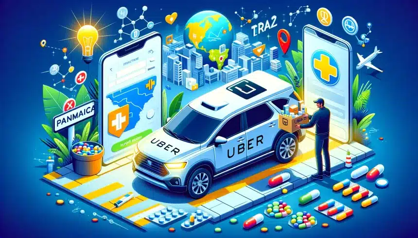 Uber agora vai entregar remédios no Brasil