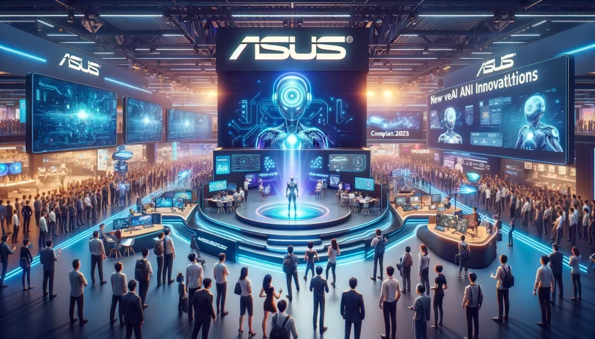 ASUS apresenta novidades em IA na Computex 2024