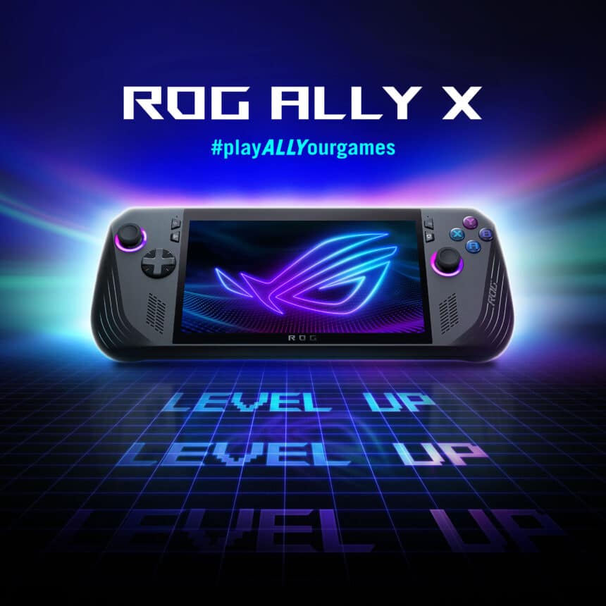 ASUS lança o novo ROG Ally X, com 1 TB de memória SSD