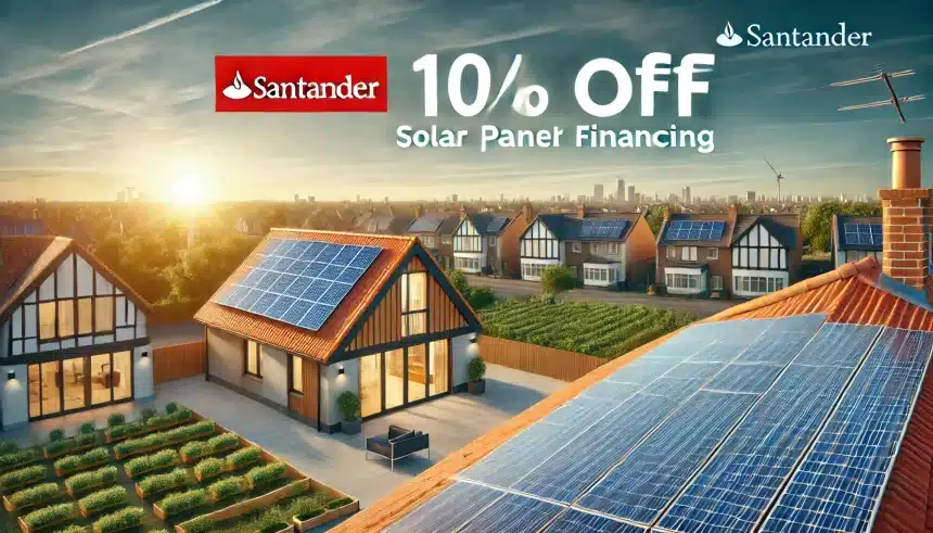 Banco Santander vai dar desconto em financiamento de paineis solares