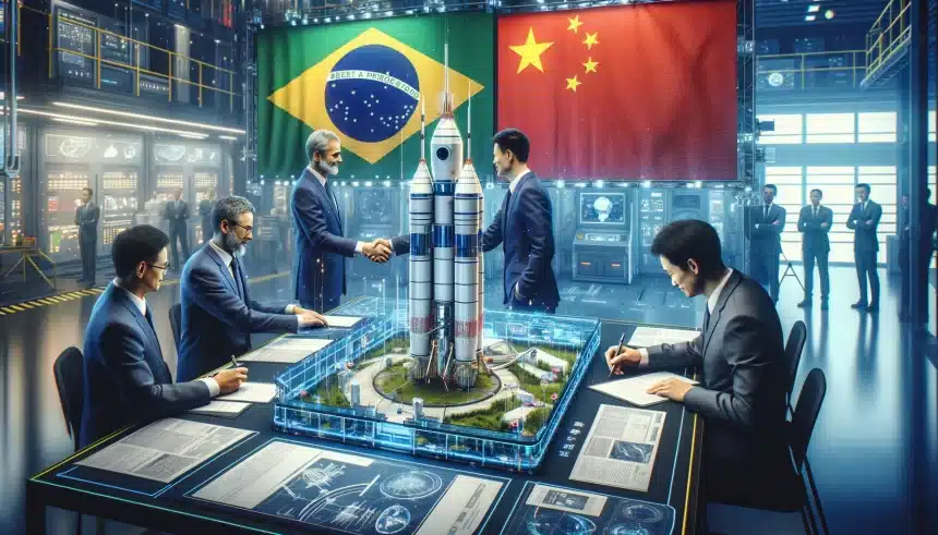 Brasil e China assinam acordo para construção conjunta de satélite meteorológico