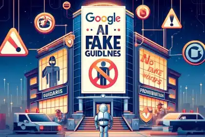 Google reforça diretrizes impedir Apps de IA que cometam crime, como nudez fake