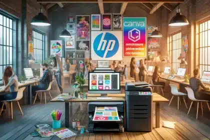 HP e Canva se juntam para impulsionar o design e a impressão