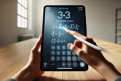 Nova calculadora da Apple para iPad resolve contas escritas com o dedo