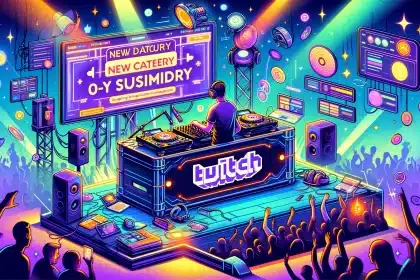 Twitch apoia DJs com nova categoria e subsídio de 1 ano