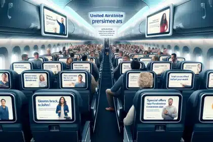 United Airlines vai exibir anúncios individuais aos passageiros