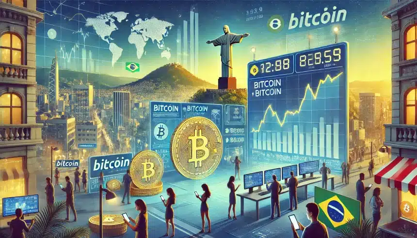 Bitcoin segue em ascensão entre os brasileiros, saiba os motivos