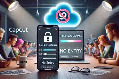 CapCut anuncia que vai deixar de oferecer armazenamento em nuvem gratuito