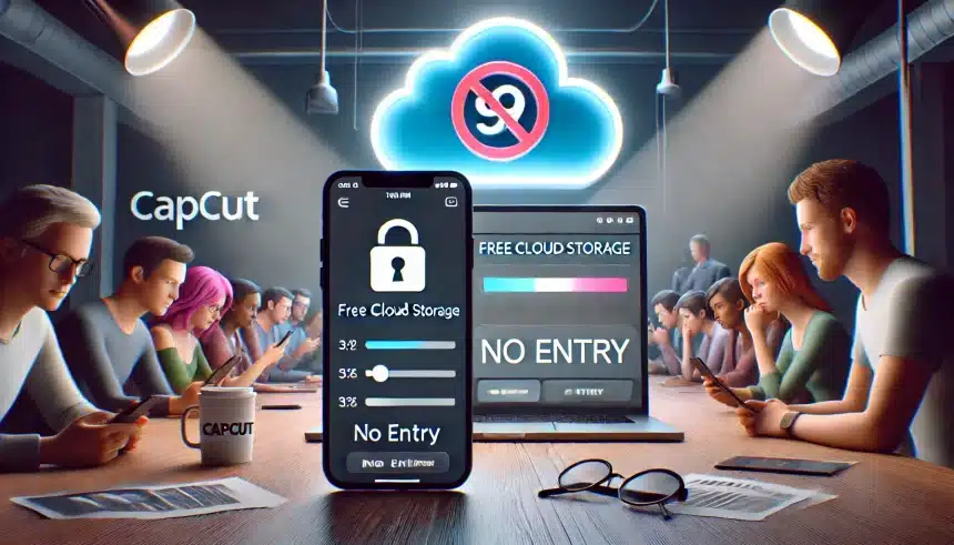 CapCut anuncia que vai deixar de oferecer armazenamento em nuvem gratuito