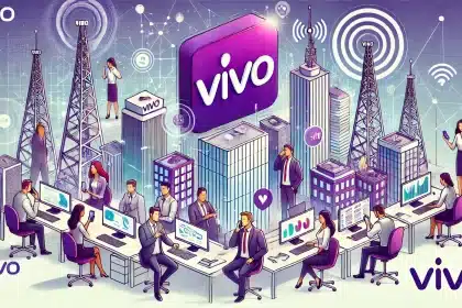 Empresa de telefonía Vivo registra lucro no trimestre.