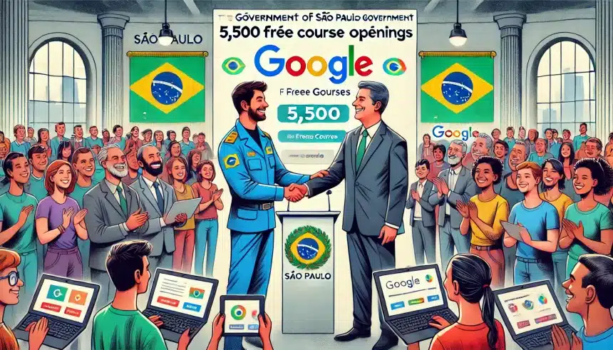 Estado de São Paulo com curso gratuito de IA do Google