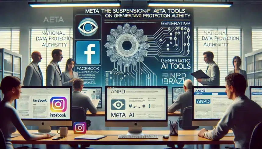 Meta suspende ferramentas de IA no Brasil após intervenção da ANPD