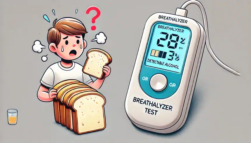 Pesquisa aponta que pães de forma têm álcool detectável no bafômetro