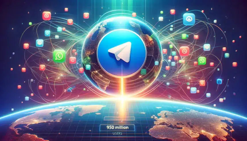 Telegram atinge 950 milhões de usuários e anuncia lançamento de loja de aplicativos