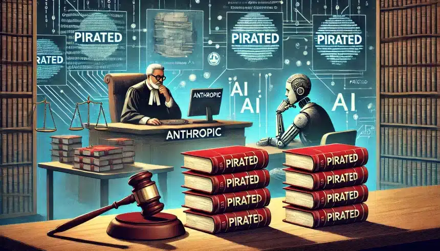 Autores processam Anthropic, plataforma que estaria usando livros pirateados para treinamento de IA