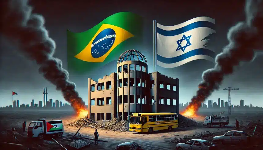 Condenação brasileira ao ataque aéreo de Israel na escola na faixa de gaza