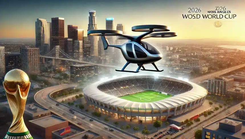 Copa do Mundo de 2026, em Los Angeles, deve contar com taxi aéreo da Archer Aviation