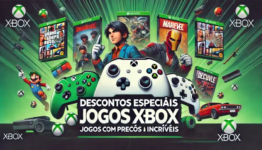 Descontos especiais: jogos Xbox com preços incríveis