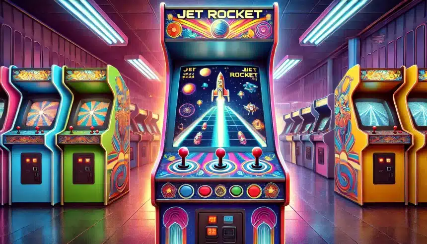 Jet Rocket foi o primeiro jogo de mundo aberto sem computador