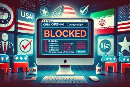 OpenAI bloqueia campanha iraniana que usou ChatGPT para tentar influenciar eleição nos EUA