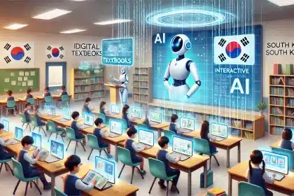 Revolução na Escola Coreia do Sul lança plano de livros didáticos digitais com IA