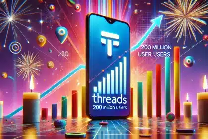 Threads segue crescendo e bate os 200 milhões de usuários