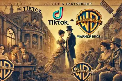 TikTok fecha parceria com a Warner