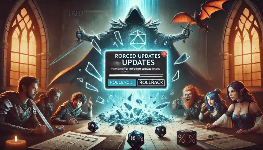 Wizards of the Coast reverte atualizações forçadas em D&D Beyond após reação negativa dos jogadores