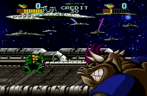 Super Battletoads - Reprodução Screenshot