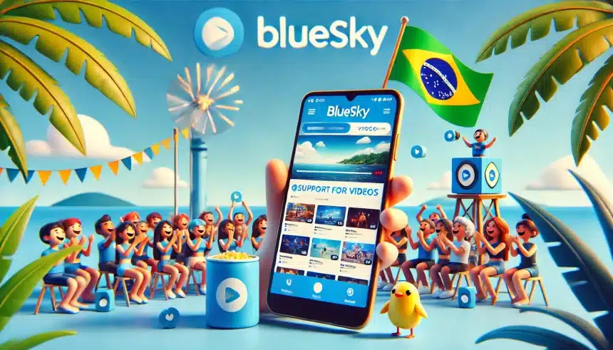 Bluesky adiciona suporte a vídeos, para alegria de brasileiros