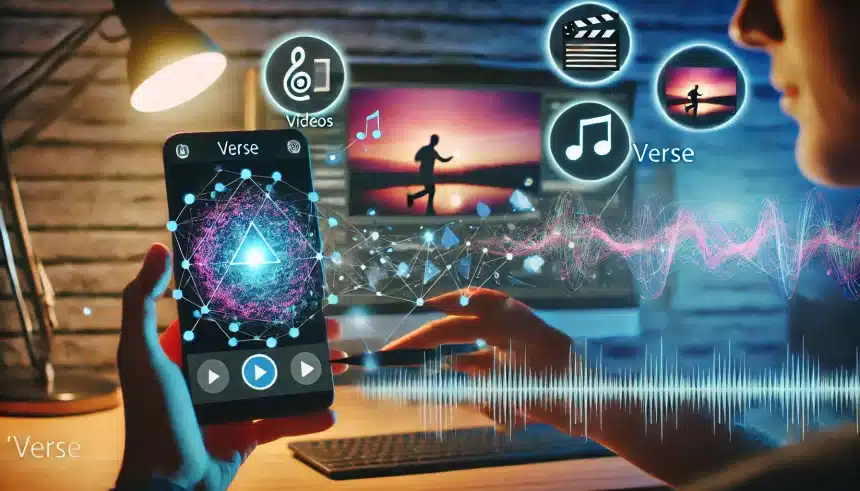 Conheça o Verse, aplicativo de IA que facilita a criação de conteúdo multimídia