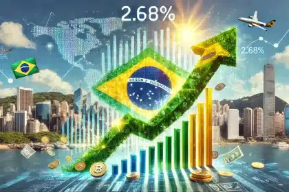 Economia brasileira em Alta: Projeção de expansão sobe para 2,68% em 2024