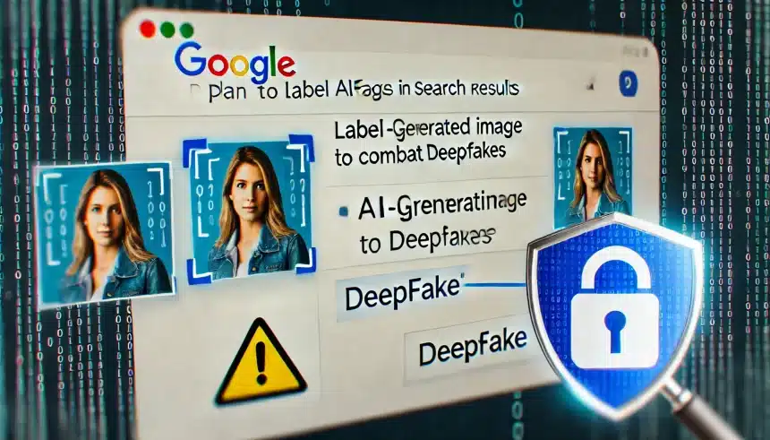 Google planeja sinalizar imagens geradas por IA na Pesquisa para combater deepfakes