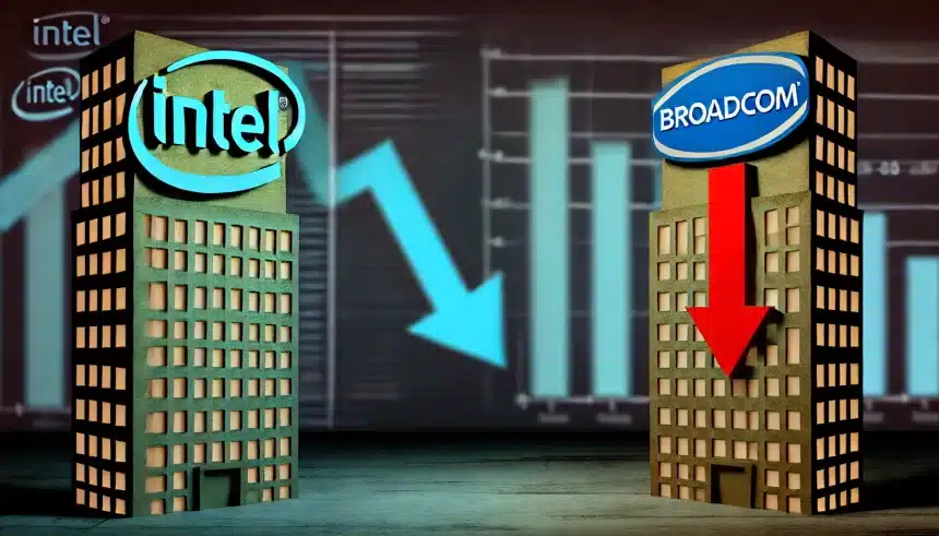 Intel em apuros: Parceria com Broadcom decepciona