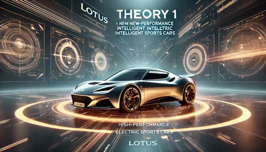 Lotus apresenta Theory 1, novo conceito para seus carros elétricos esportivos de desempenho inteligente