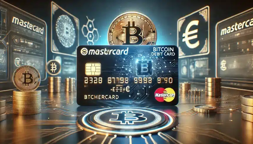 Mastercard lança cartão de débito Bitcoin em Euros