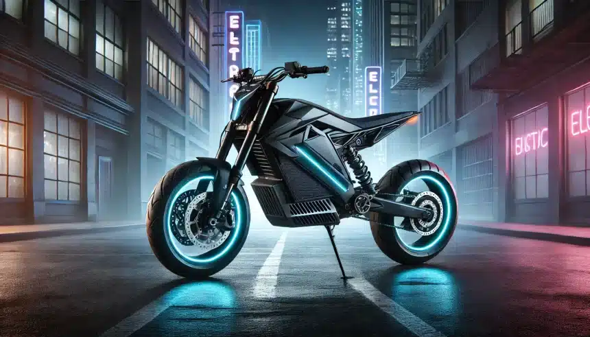 Moto elétrica ultra veloz