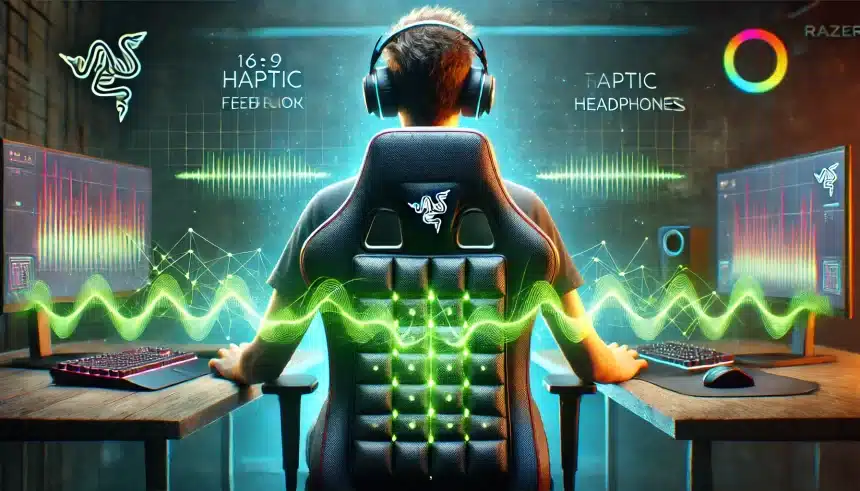 Razer lança almofada gamer háptica vibratória