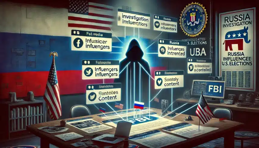 Rússia usa influenciadores para manipular eleições nos EUA, revela investigação do FBI