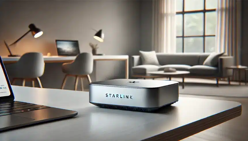 Starlink lança roteador Mini: internet estável e design compacto