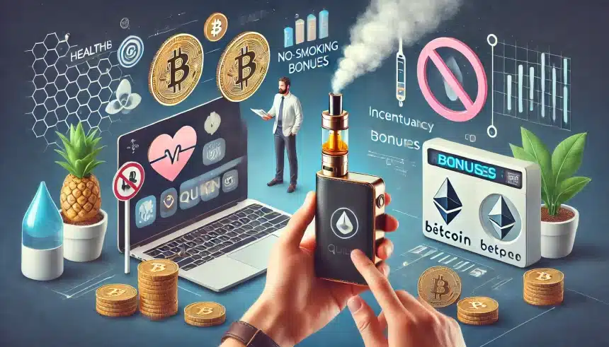 Startup oferece bônus em criptomoedas para para incentivar redução do uso de vapes