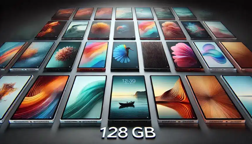 Tablets de 128 GB: Alto desempenho e grande armazenamento