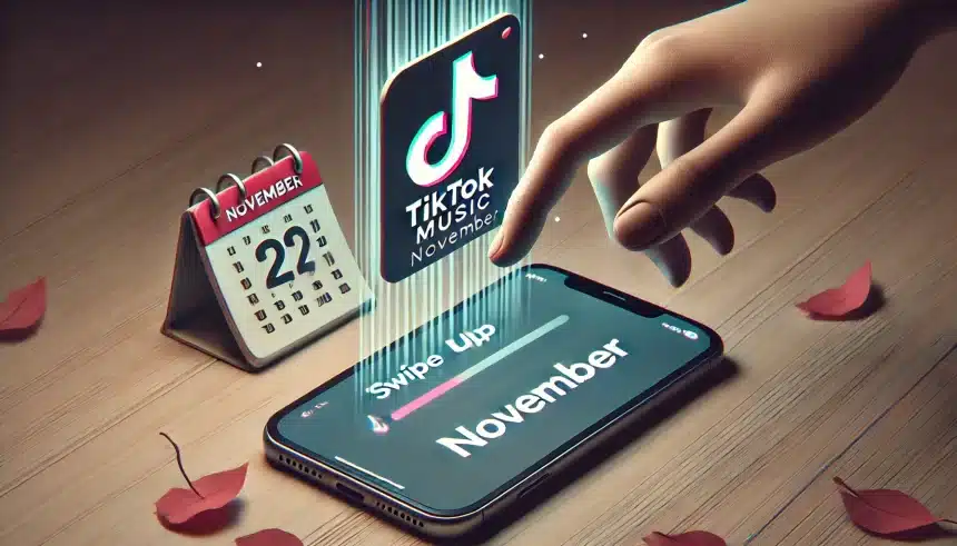 TikTok Music vai de 'arrasta pra cima' e será encerrado em novembro