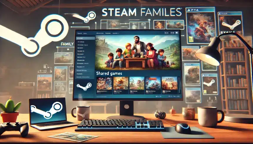 Valve lança Steam Families, recurso que permite compartilhamento de jogos entre membros da família