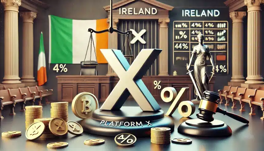 X pode ser multada em até 4% do faturamento anual na Irlanda