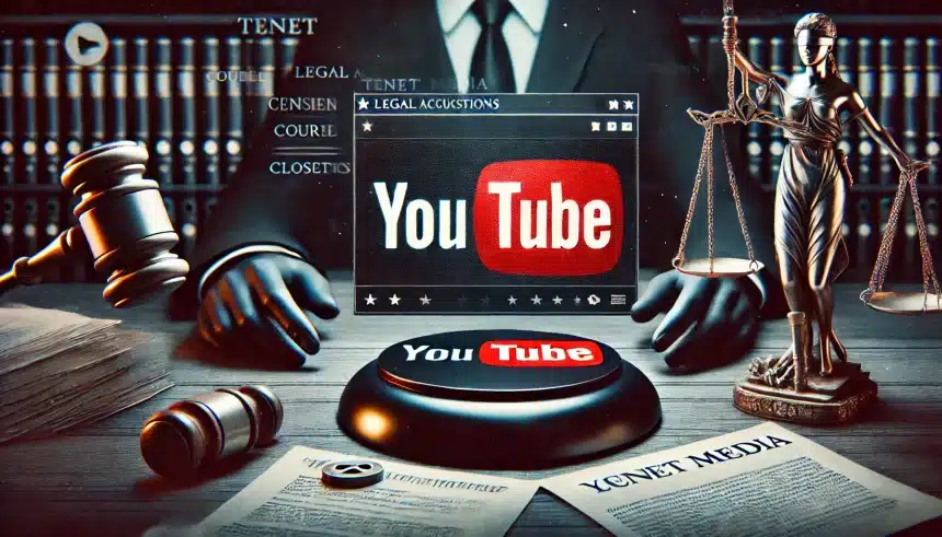 YouTube encerra Tenet Media após acusação nos EUA