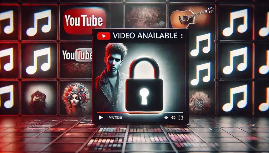 YouTube enfrenta bloqueio de músicas de grandes artistas nos EUA